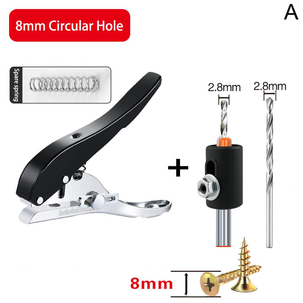 Multitool Credit Card - Screw Covers Hole Punch 8/10mm Aperture