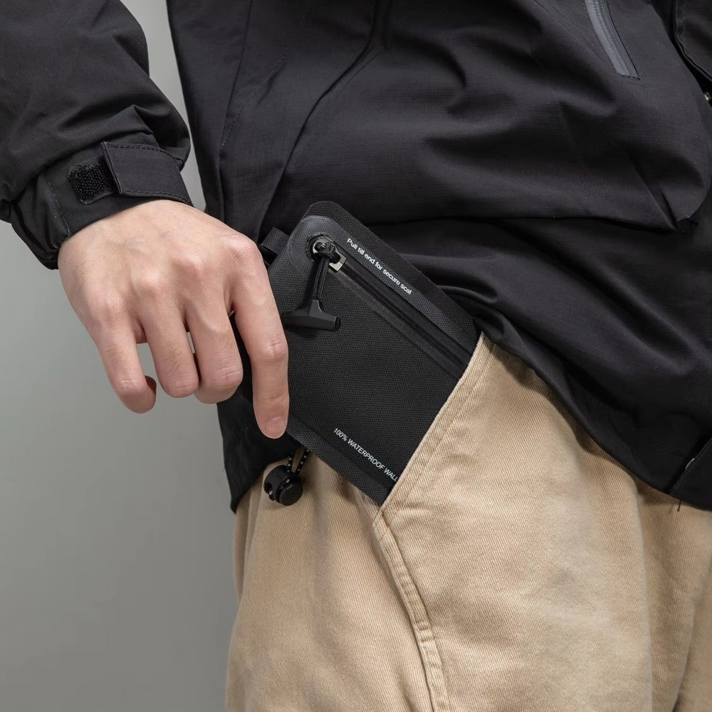 Leather Edc. Carry Pouch - New Lightweight Coin Purse Waterproof Zipper