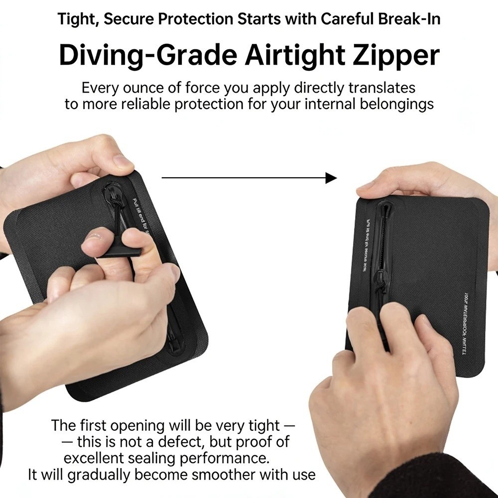 Leather Edc. Carry Pouch - High Quality Lightweight Coin Purse Waterproof
