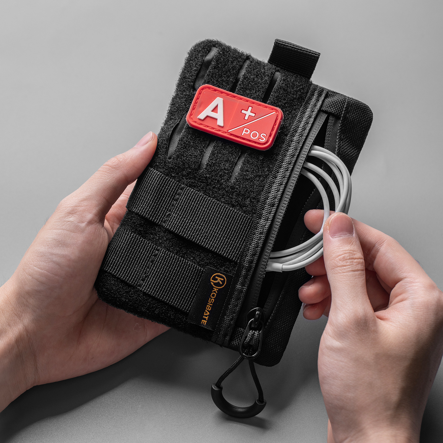 Edc Everyday Carry Gear - EDC Organizer Pouch with DIY Patch