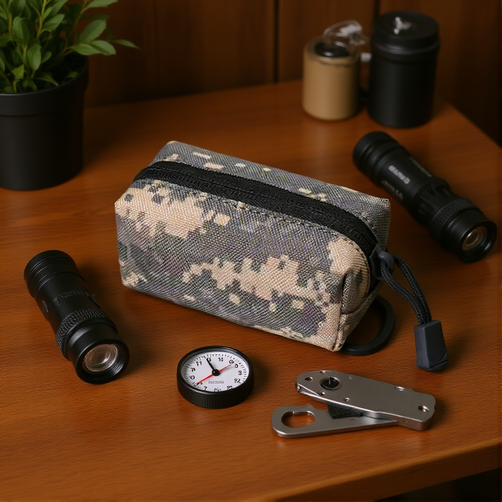 Edc Concealed Carry Belt - Outdoor Hanging Bag Mini Molle Pouch
