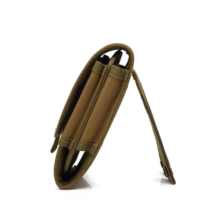 Edc Carry Accessories - Double layered 6-inch Tactical Molle Pouch