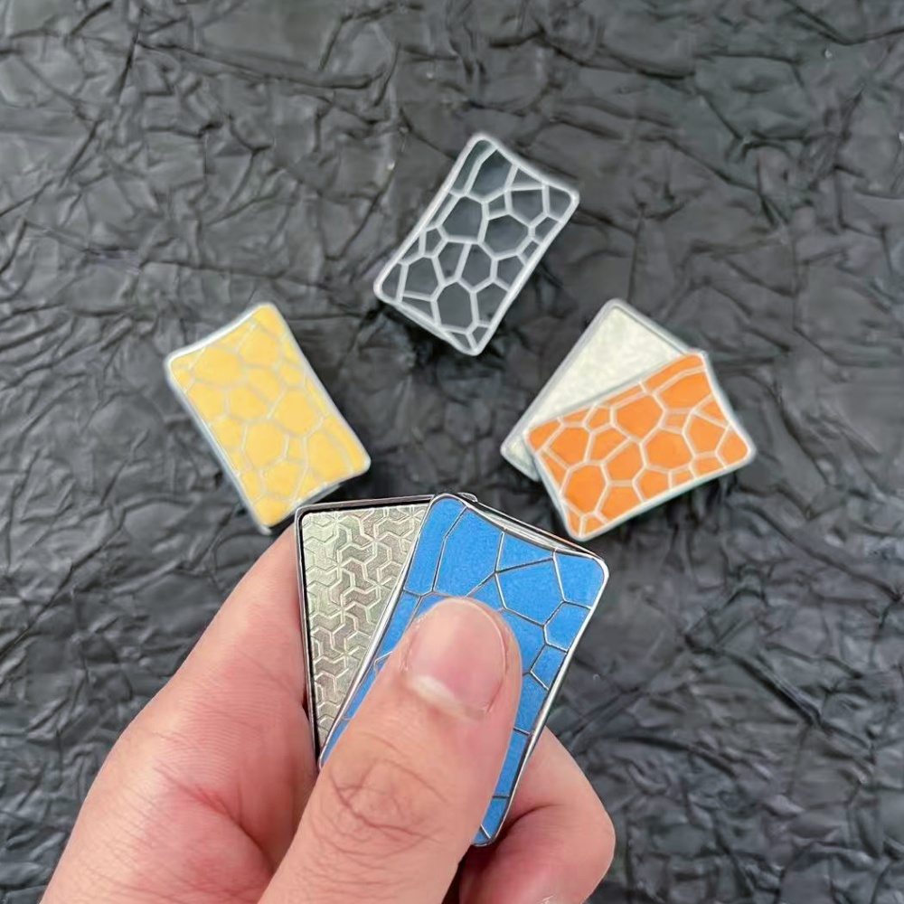 Edc Carry Accessories - Water Cube Style Metal EDC Sliding
