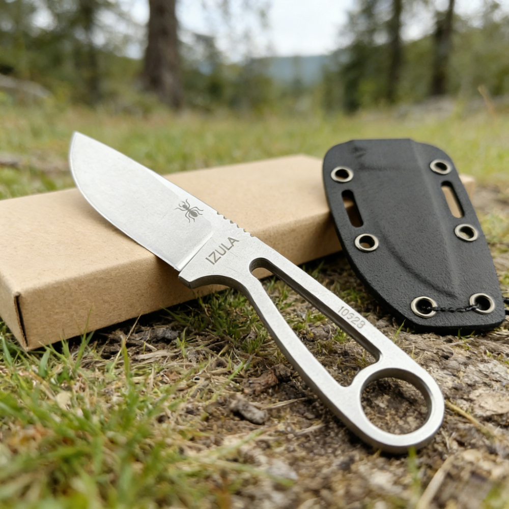 Edc Everyday Carry Gear - Izula-II Full Tang Survival Knife 8Cr13MoV