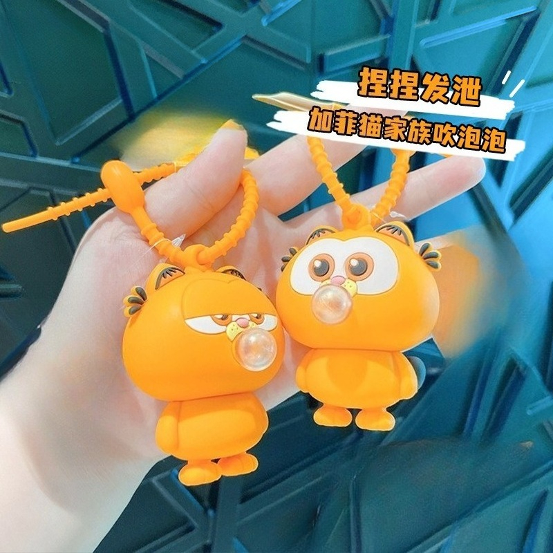 New Garfield doll car keychain – Carabiner Keychain Bewertung und Preis