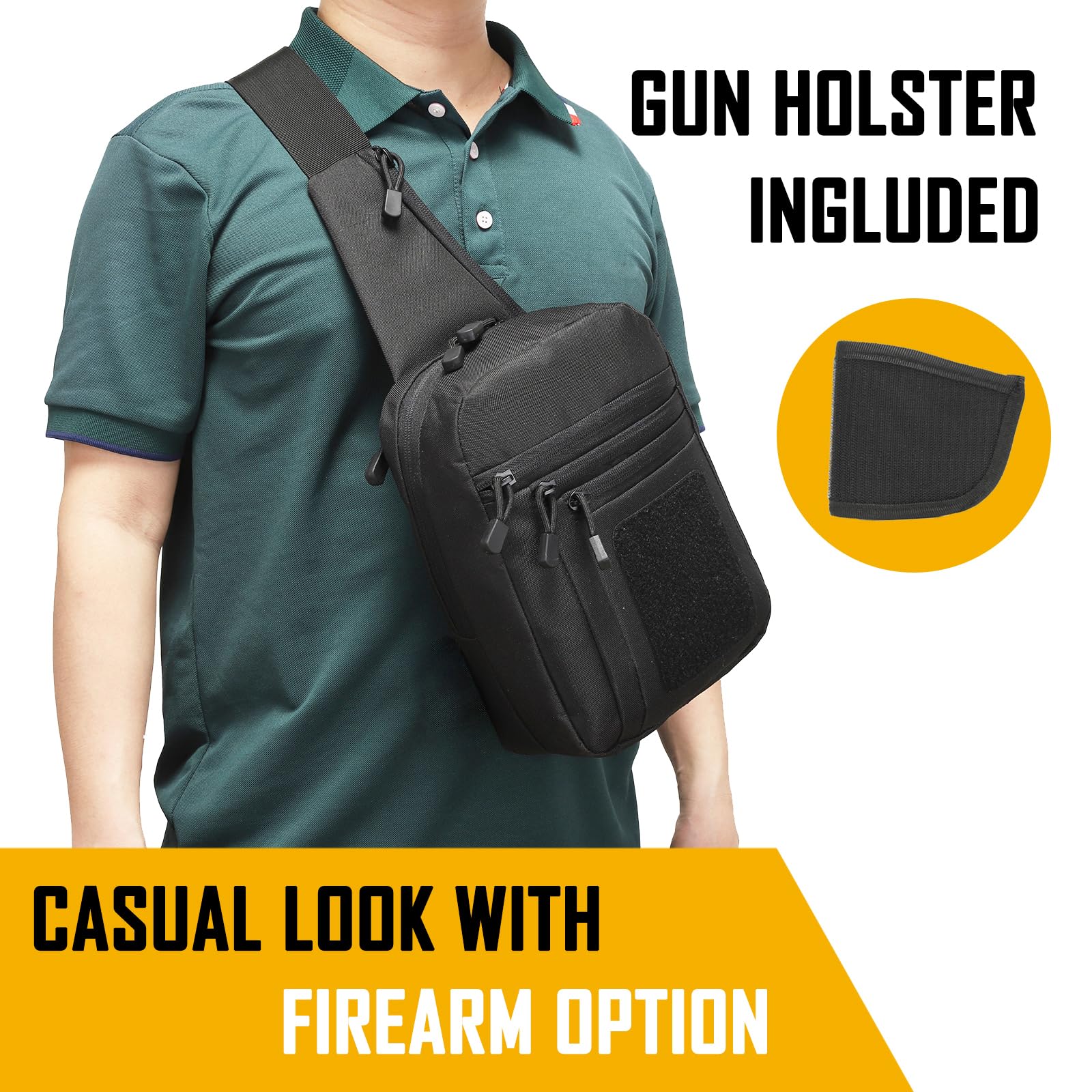 Concealed Carry Crossbody Bag  – Edc Carry Handgun Bewertung und Preis