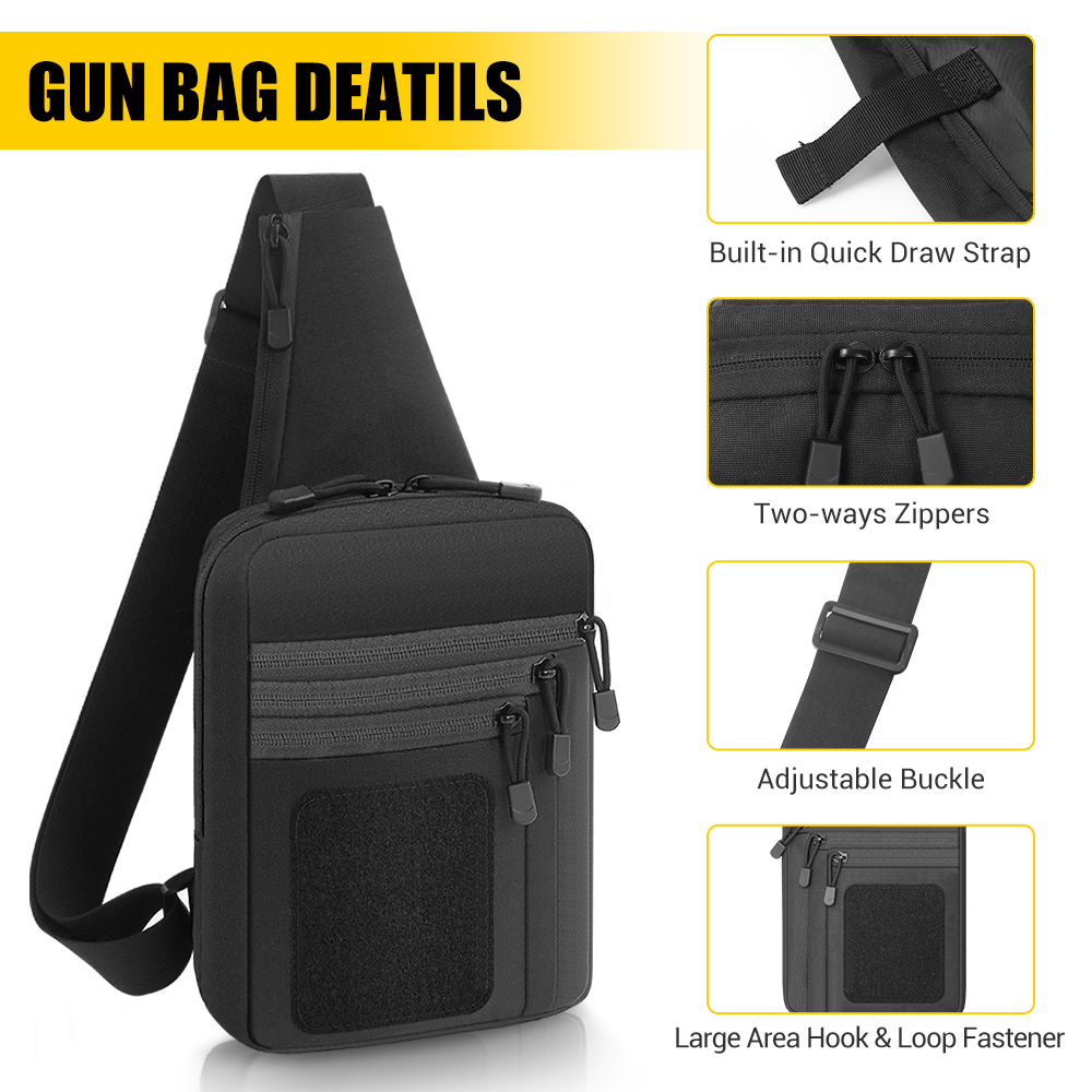 Tactical Pistol Gun Bag Concea – Edc Carry Handgun Bewertung und Preis