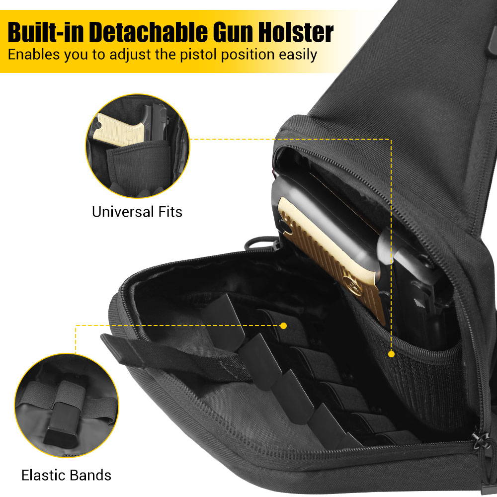 Tactical Pistol Gun Bag Concea – Edc Carry Handgun Bewertung und Preis