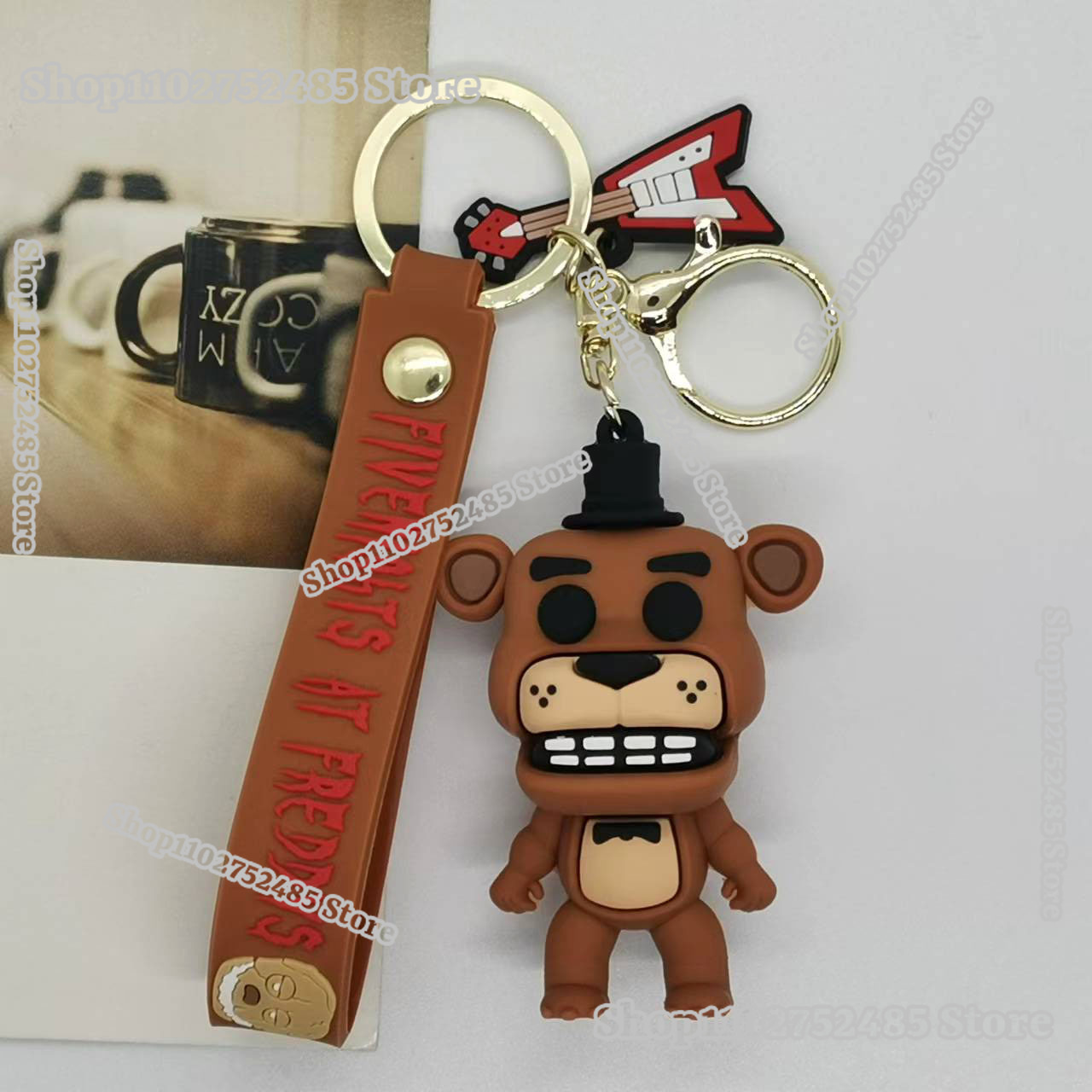 5pcs Cartoon Anime FNAF Figure – Carabiner Keychain Bewertung und Preis