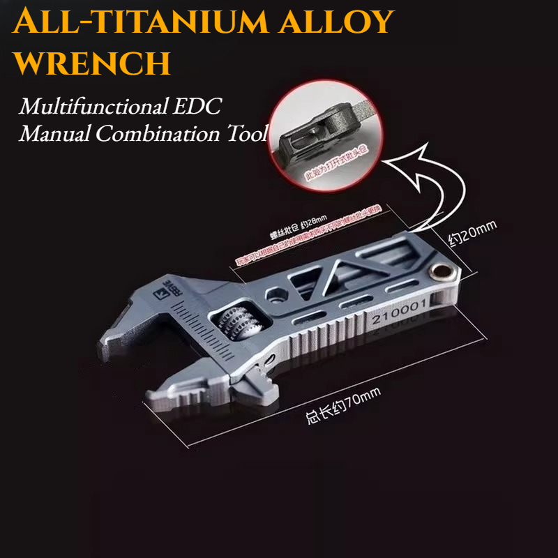 TC4 All-titanium Alloy Wrench  – Edc Carry Pliers Bewertung und Preis