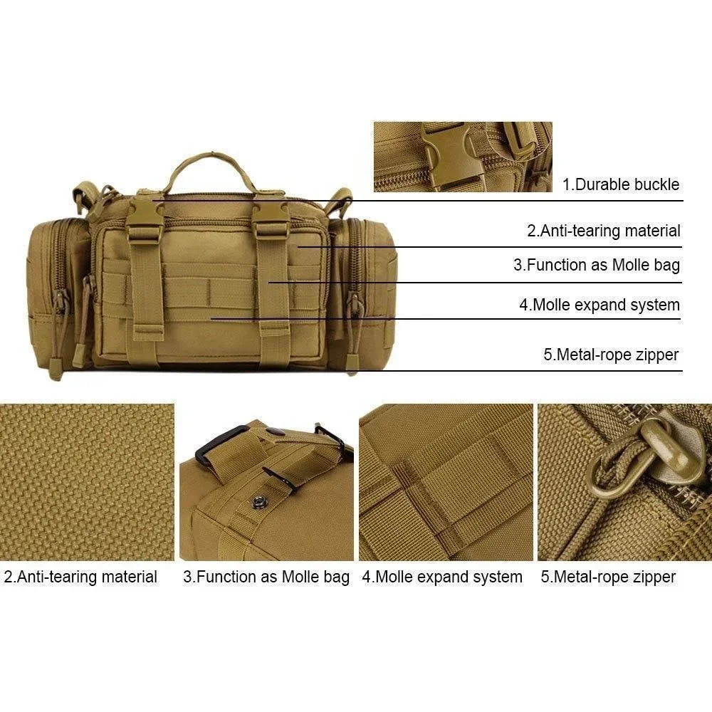 Duffel Waist Bag Molle Waterpr – Edc Carry Fanny Pack Bewertung und Preis