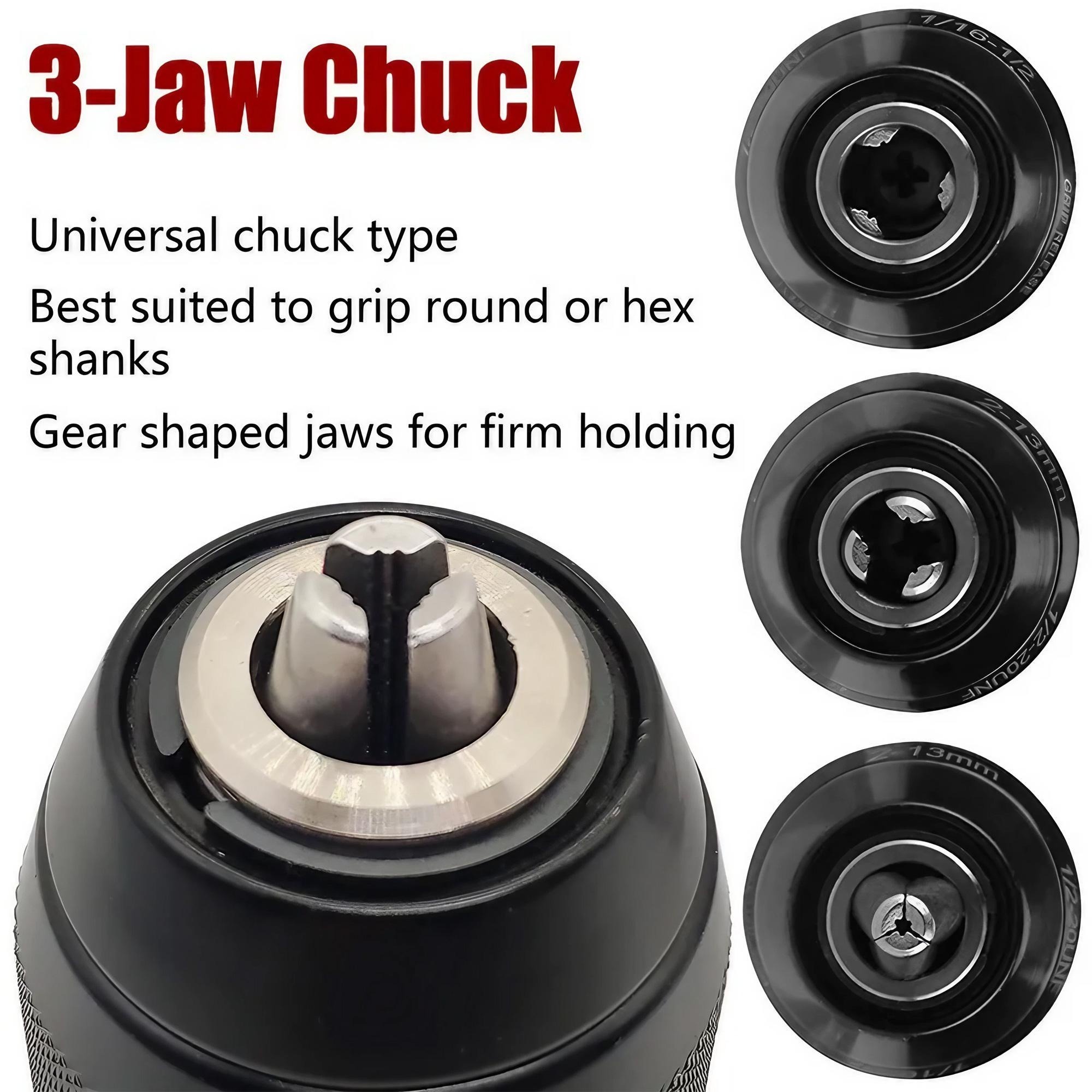 4Pcs 2-13mm Keyless Metal Dril – Micro Screwdriver Kit Bewertung und Preis