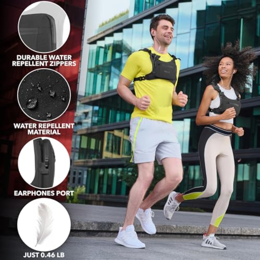 Running Chest Pack Reflective  – Leather Edc. Carry Pouch Bewertung und Preis
