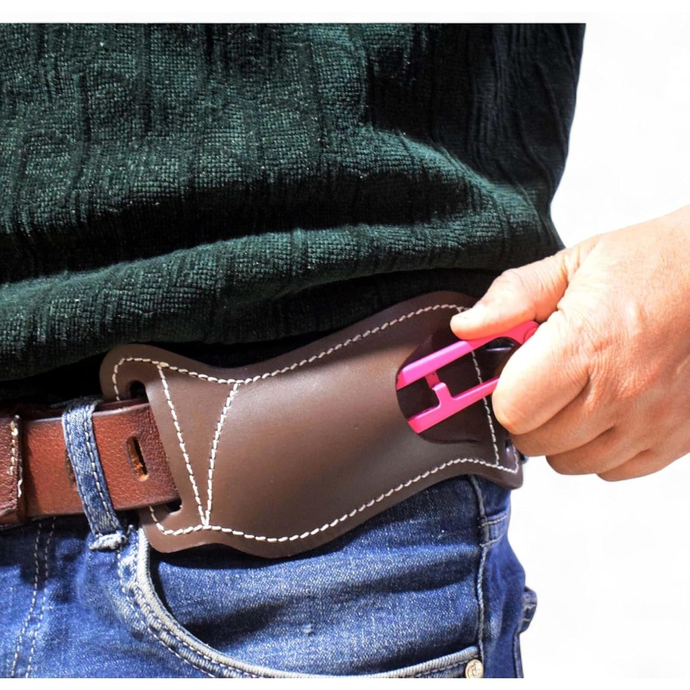 5 Inch Folding Knife Holster E – Leather Edc. Carry Pouch Bewertung und Preis