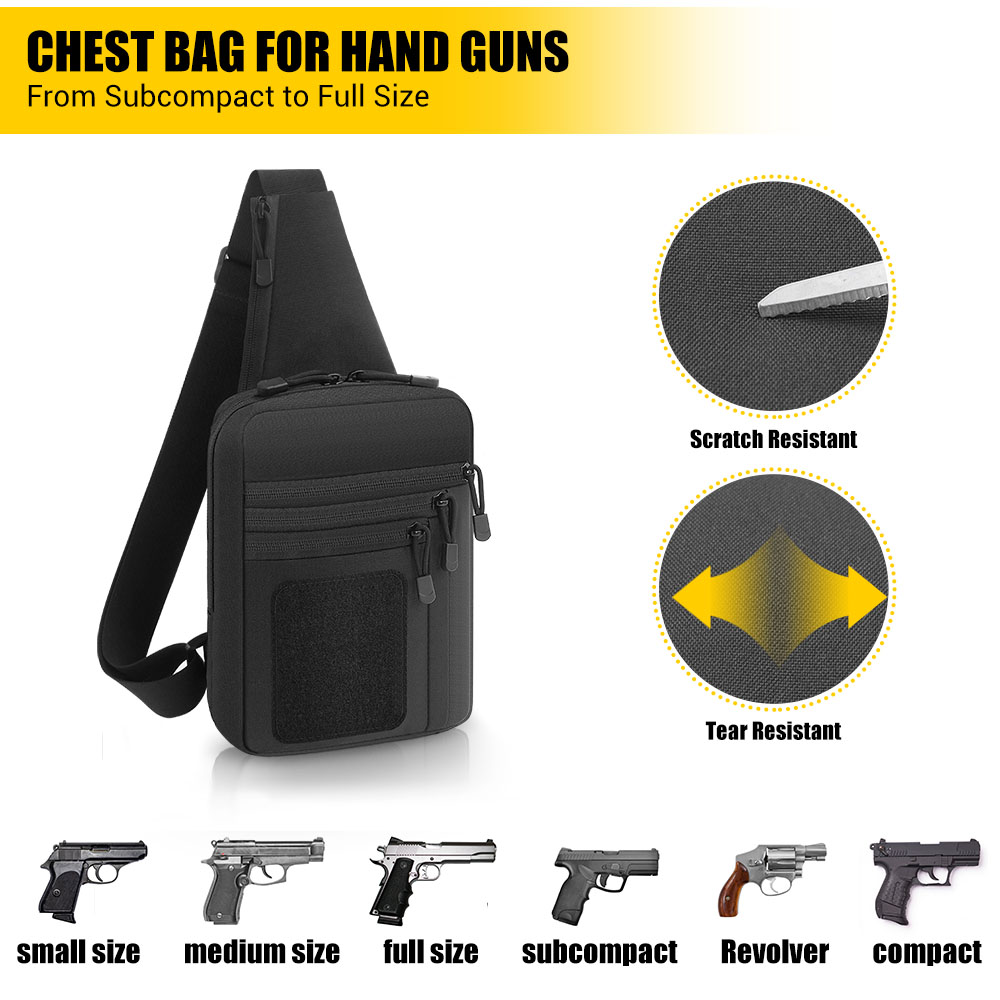 Tactical Pistol Gun Bag Concea – Edc Carry Handgun Bewertung und Preis