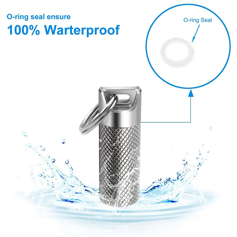 Titanium Alloy Mini Waterproof – Edc Pill Carry Bewertung und Preis