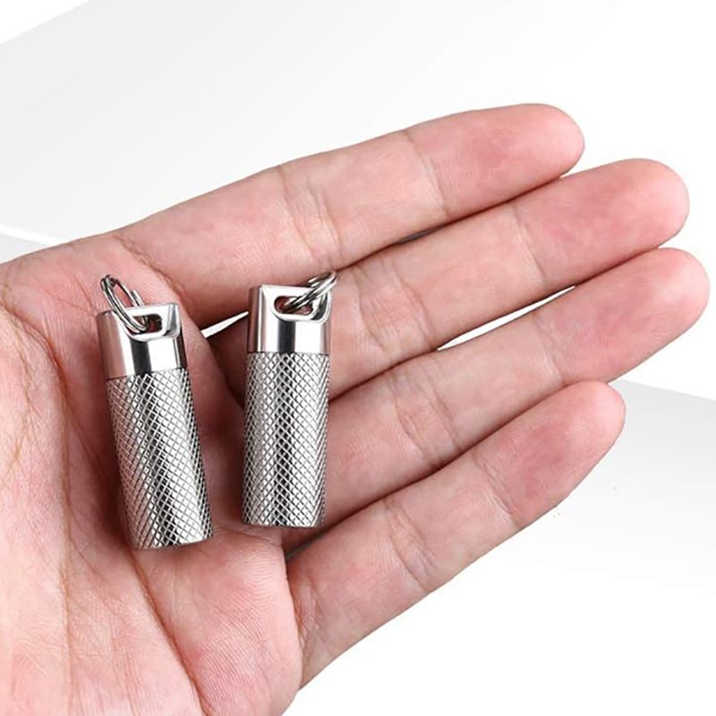 Titanium Alloy Mini Waterproof – Edc Pill Carry Bewertung und Preis