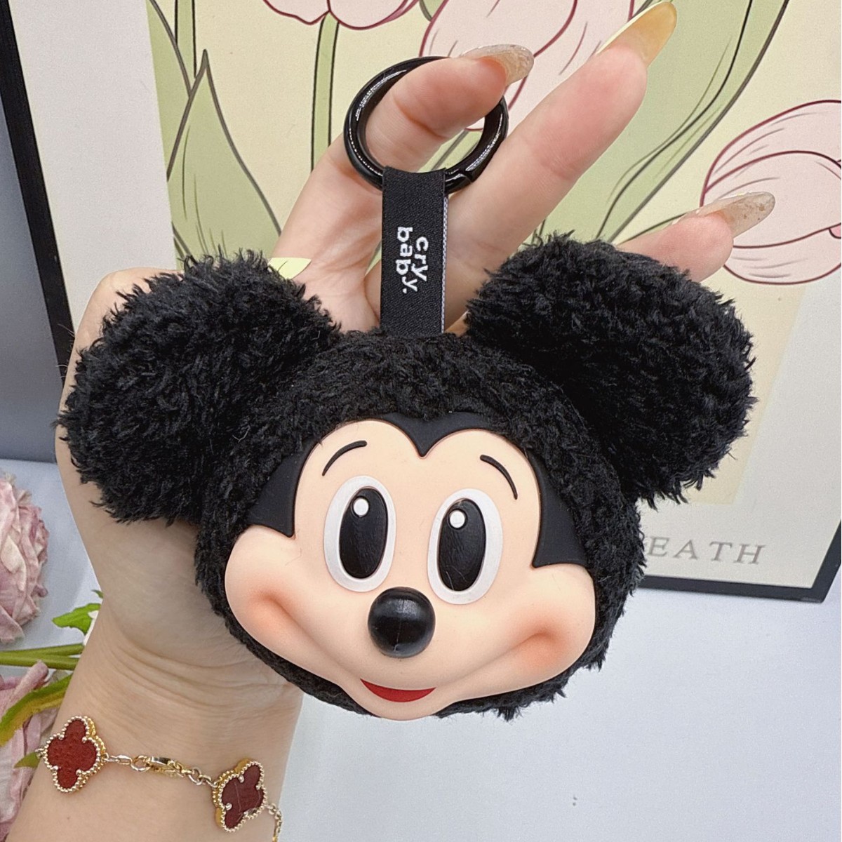 Mickey Minnie Plush Doll Keych – Carabiner Keychain Bewertung und Preis