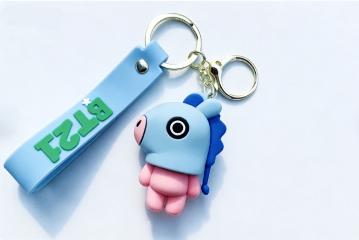 New BT21 Koya RJ Shooky Cooky  – Carabiner Keychain Bewertung und Preis