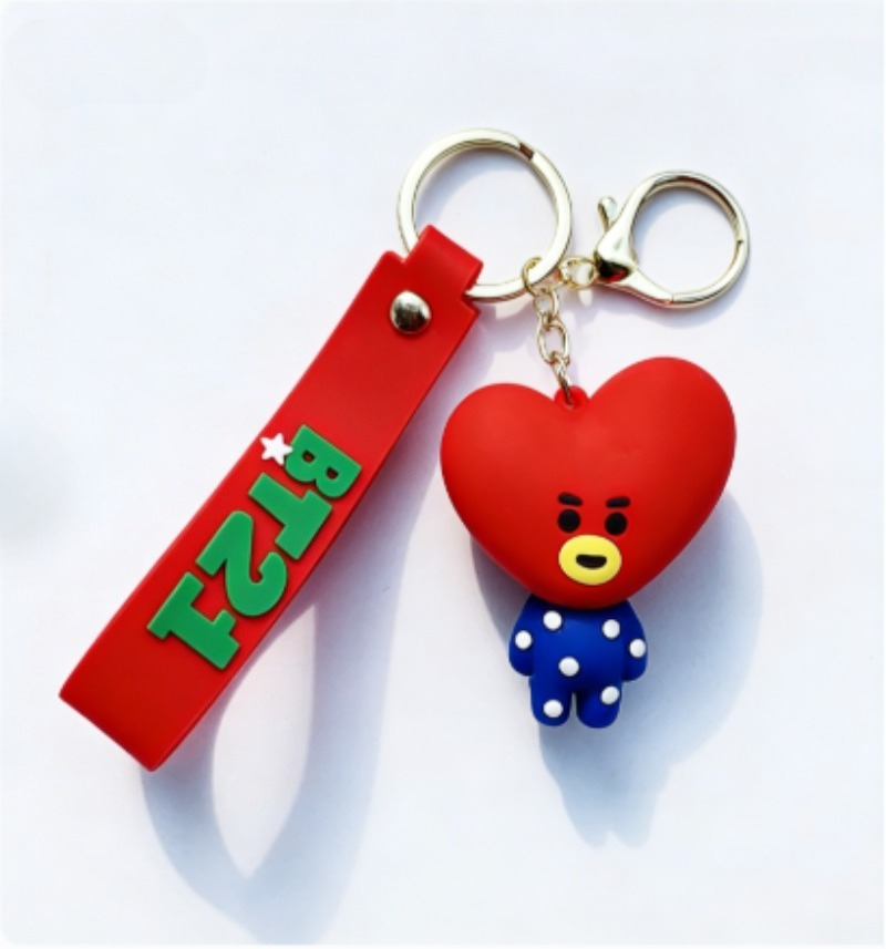 New BT21 Koya RJ Shooky Cooky  – Carabiner Keychain Bewertung und Preis
