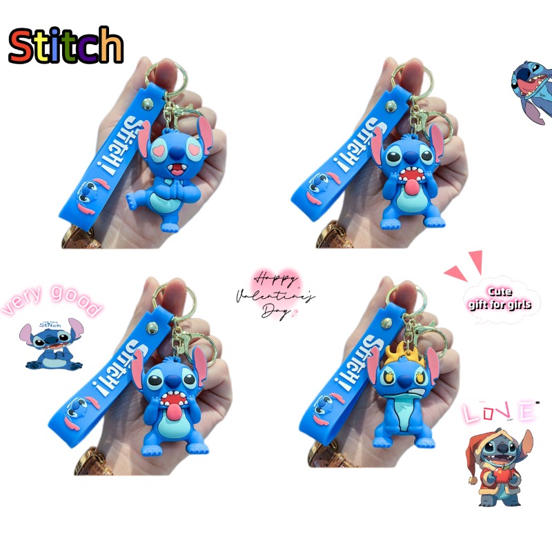 Disney Stitch 3D Doll Car Key  – Carabiner Keychain Bewertung und Preis