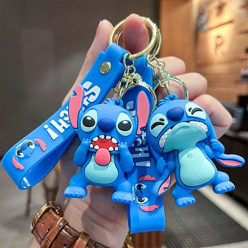 Disney Stitch 3D Doll Car Key  – Carabiner Keychain Bewertung und Preis