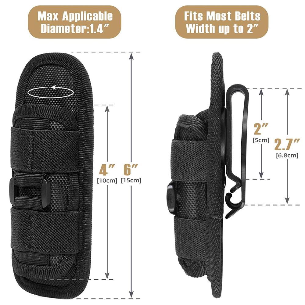 Tactical Flashlight Pouch Hols – Edc Carry Accessories Bewertung und Preis