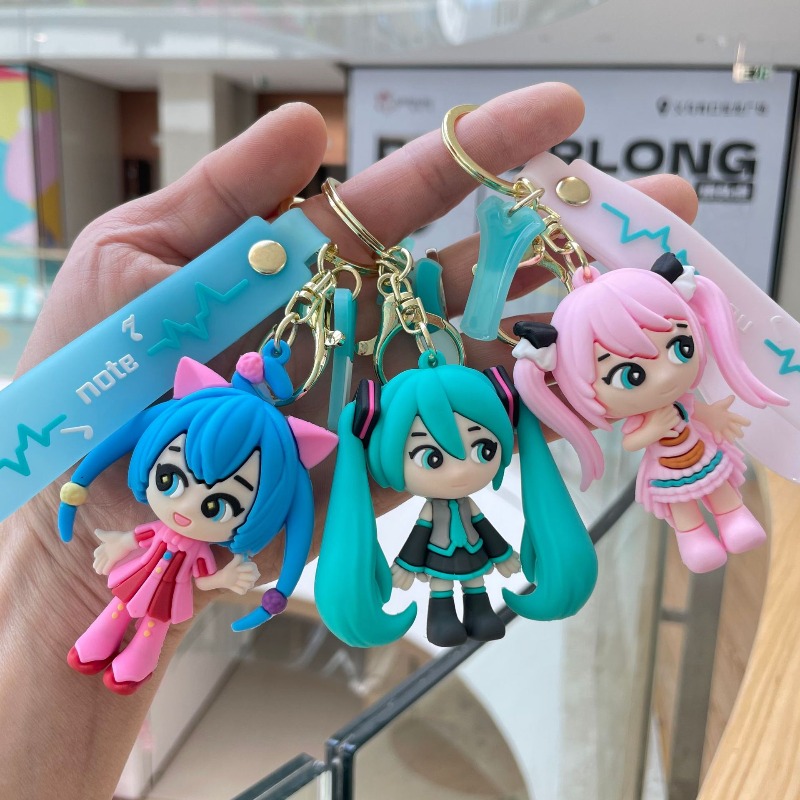 Hatsune Miku Keychain New Crea – Carabiner Keychain Bewertung und Preis