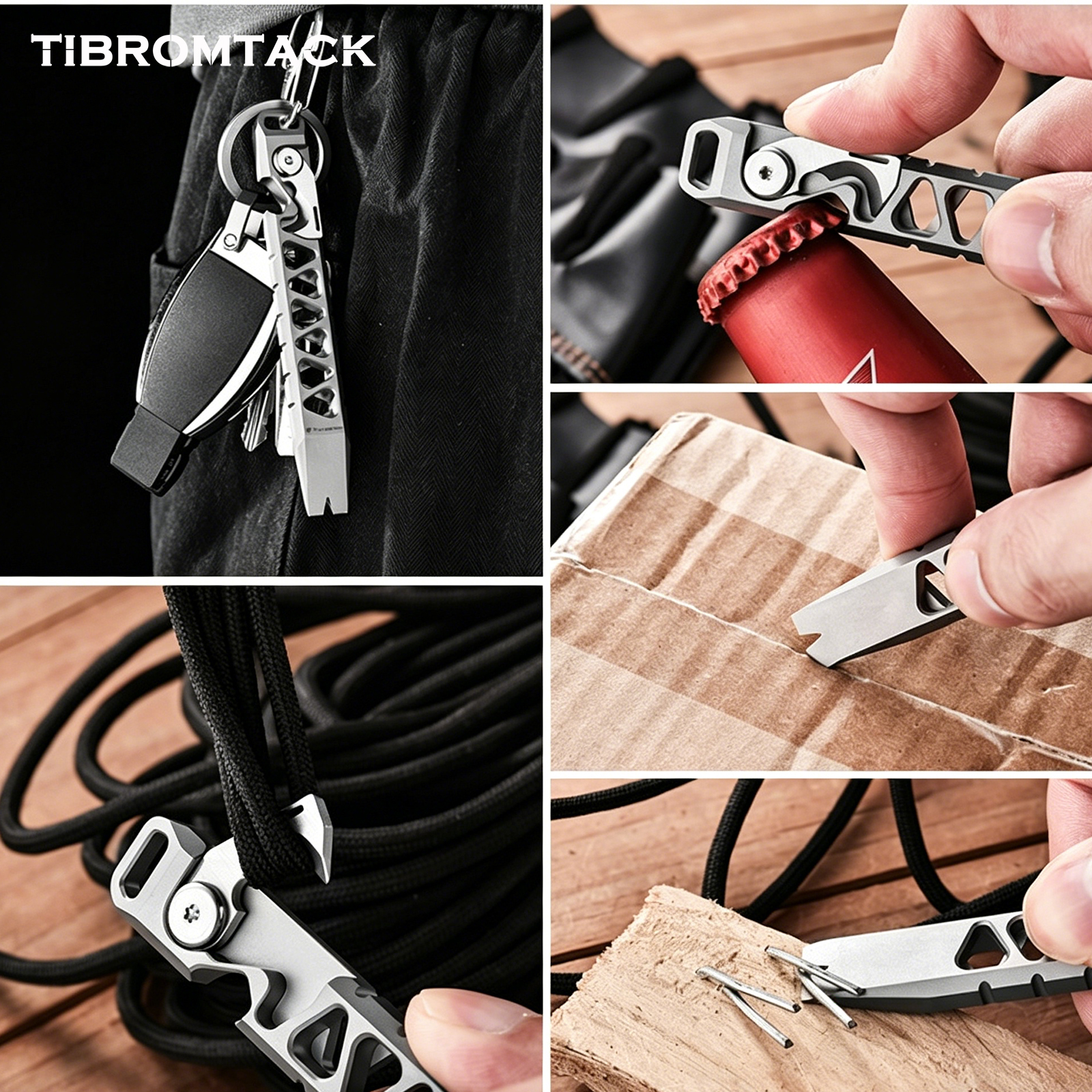 TIBROMTACK Titanium Multi-Func – Edc Every Day Carry おもちゃ Bewertung und Preis