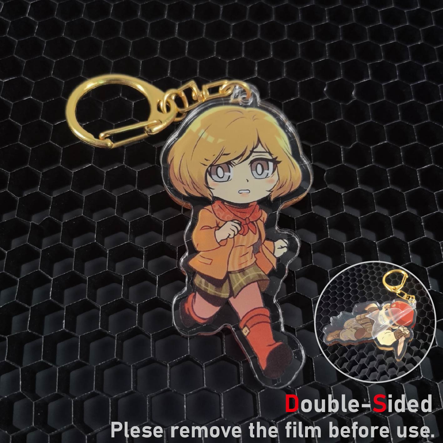 Resident Evil Keychain，Leon，Ad – Carabiner Keychain Bewertung und Preis