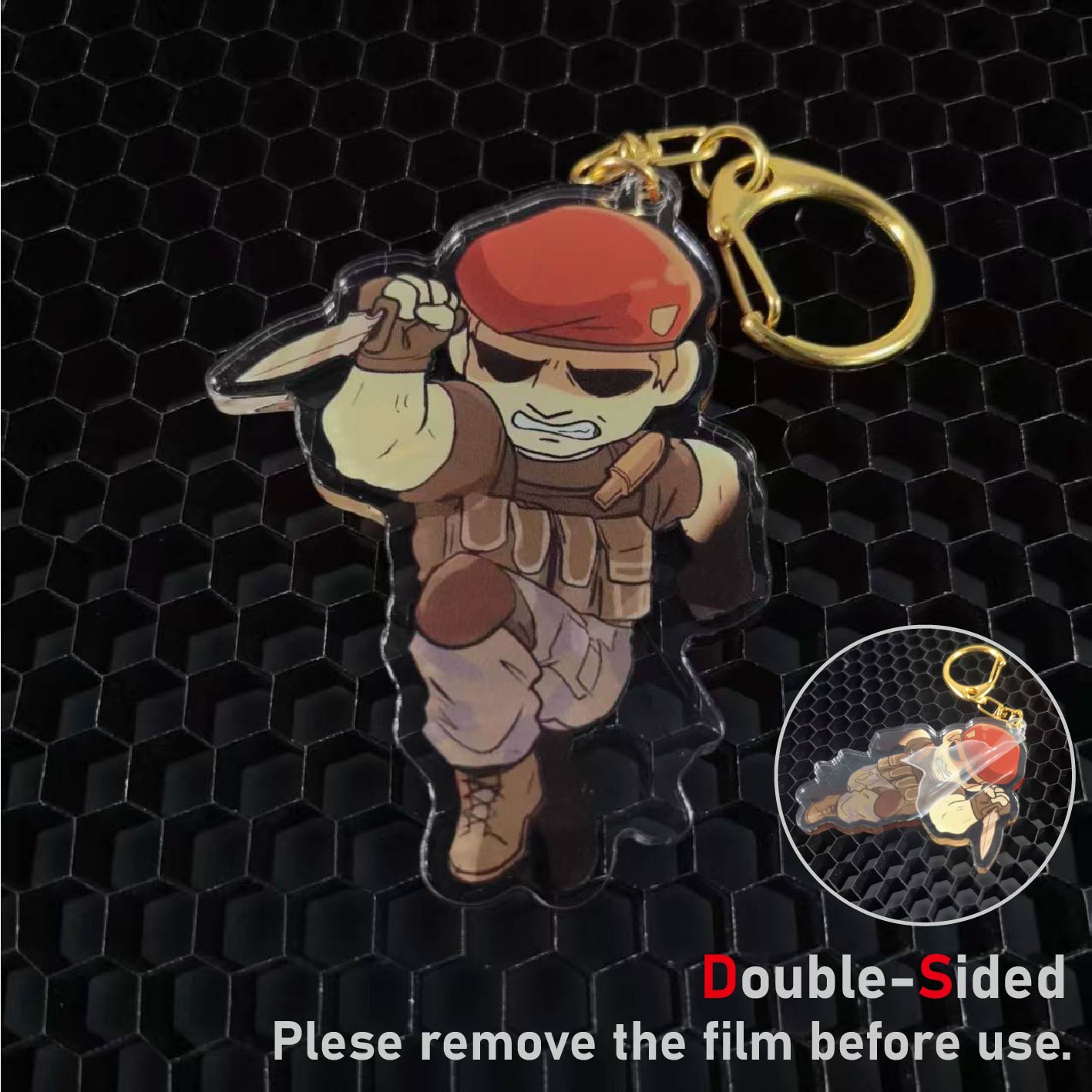 Resident Evil Keychain，Leon，Ad – Carabiner Keychain Bewertung und Preis