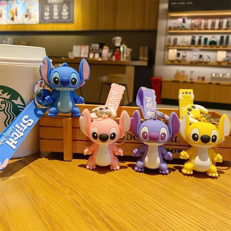 New Anime Stitch Toys Keychain – Carabiner Keychain Bewertung und Preis