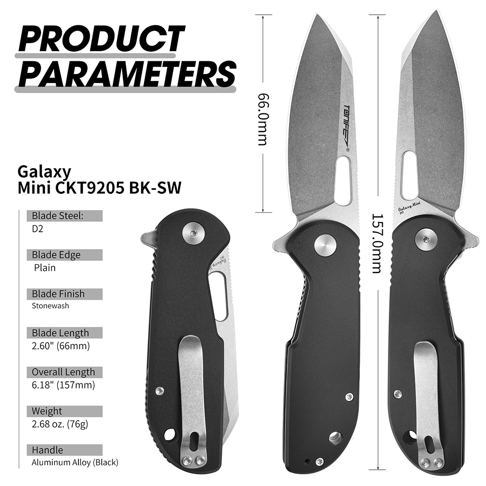 TONIFE Galaxy Mini CKT9205 Fol – Edc Every Day Carry おもちゃ Bewertung und Preis