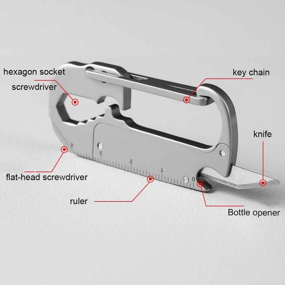 Stainless Steel Key Chain Knif – Multitool Credit Card Bewertung und Preis