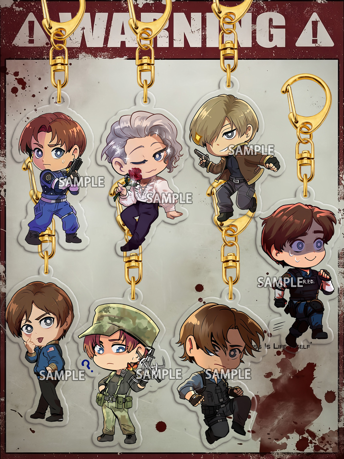 Leon Keychain，Biohazard 4 Keyc – Carabiner Keychain Bewertung und Preis
