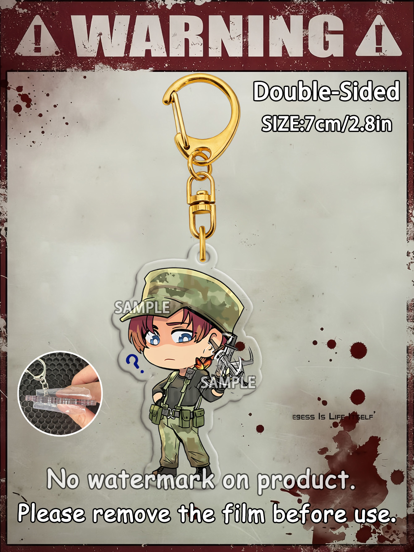 Leon Keychain，Biohazard 4 Keyc – Carabiner Keychain Bewertung und Preis