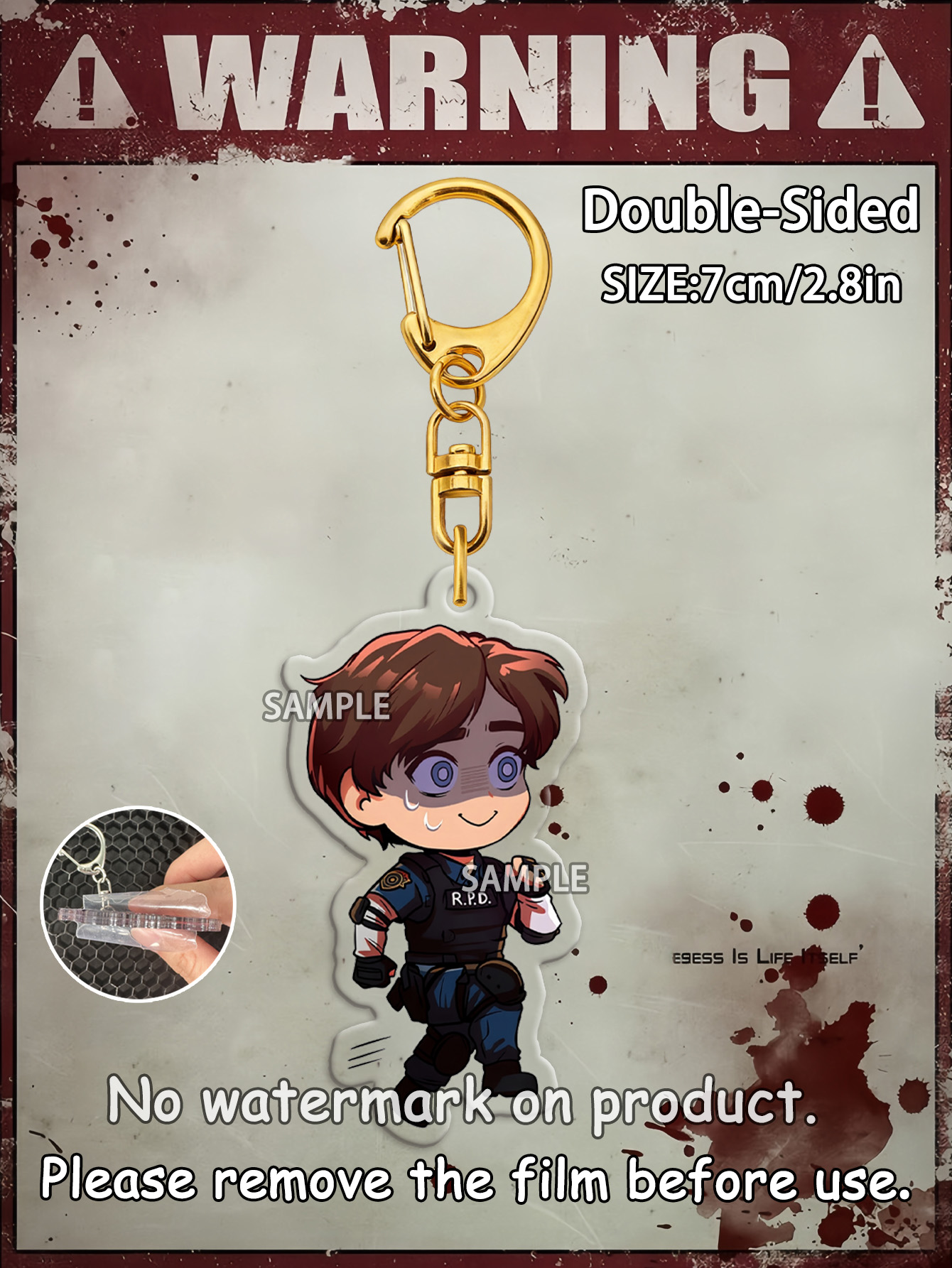 Leon Keychain，Biohazard 4 Keyc – Carabiner Keychain Bewertung und Preis