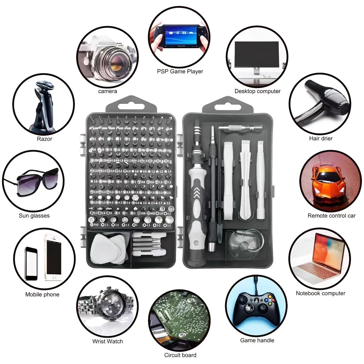 115-in-1 Screwdriver Set, Mult – Micro Screwdriver Kit Bewertung und Preis
