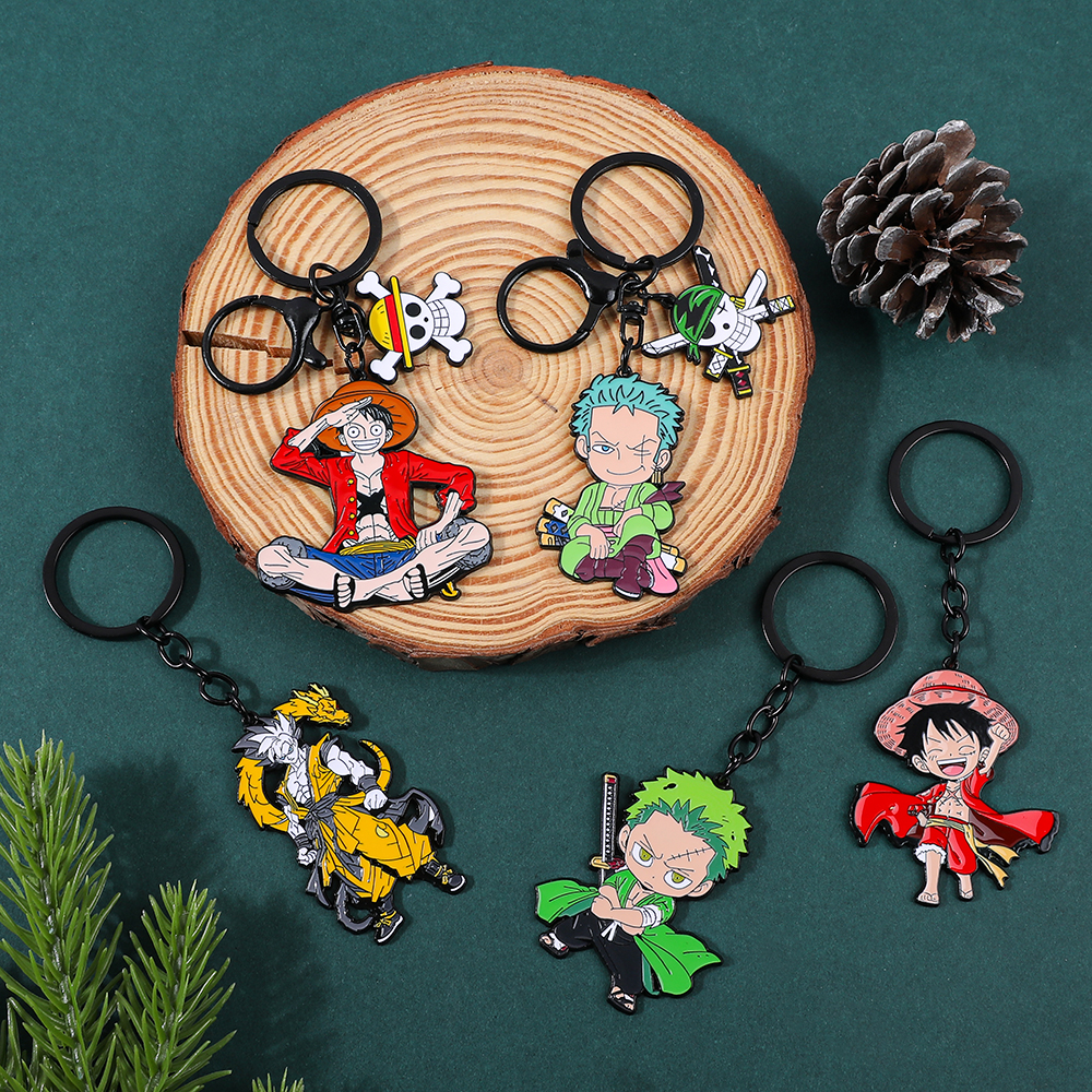 One Piece Anime Keychain Featu – Carabiner Keychain Bewertung und Preis