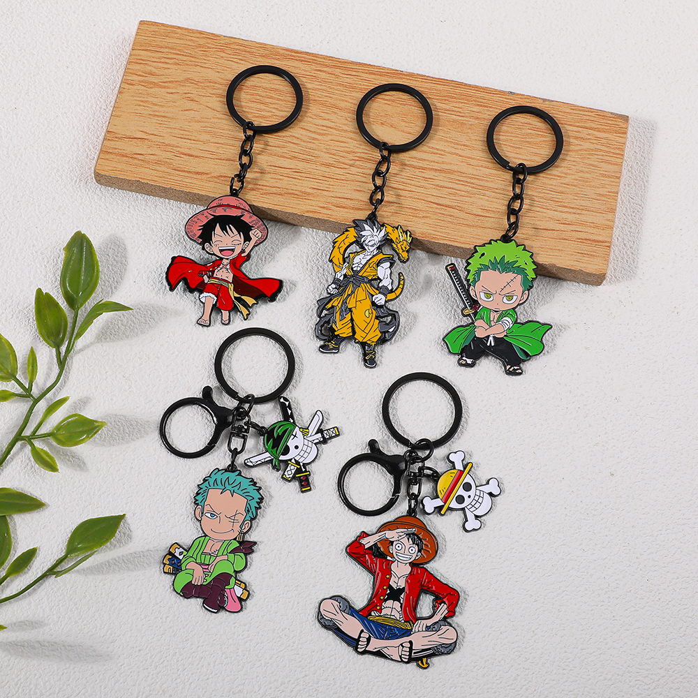 One Piece Anime Keychain Featu – Carabiner Keychain Bewertung und Preis