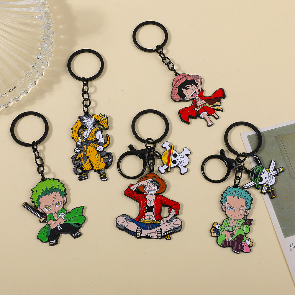 One Piece Anime Keychain Featu – Carabiner Keychain Bewertung und Preis