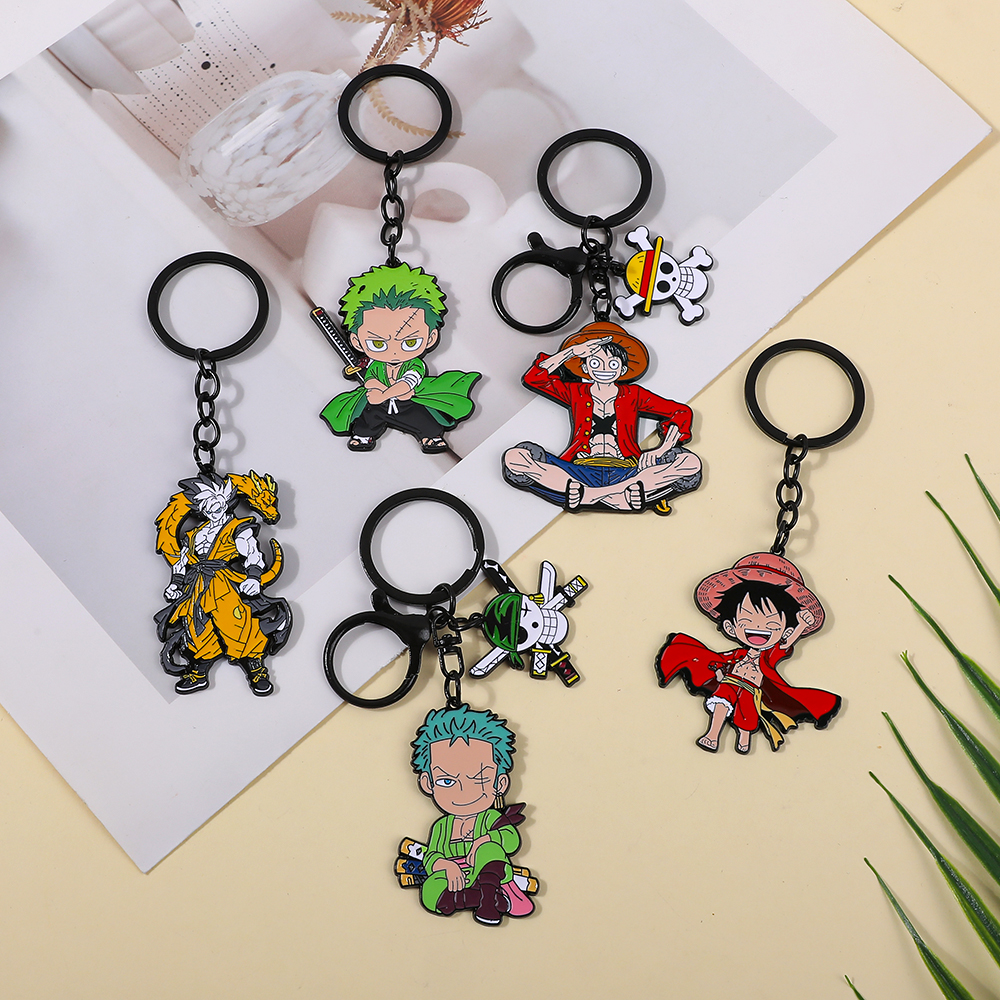 One Piece Anime Keychain Featu – Carabiner Keychain Bewertung und Preis