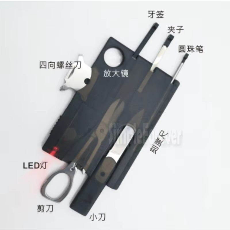 Hot High Quality 10 In1 Pocket – Multitool Credit Card Bewertung und Preis