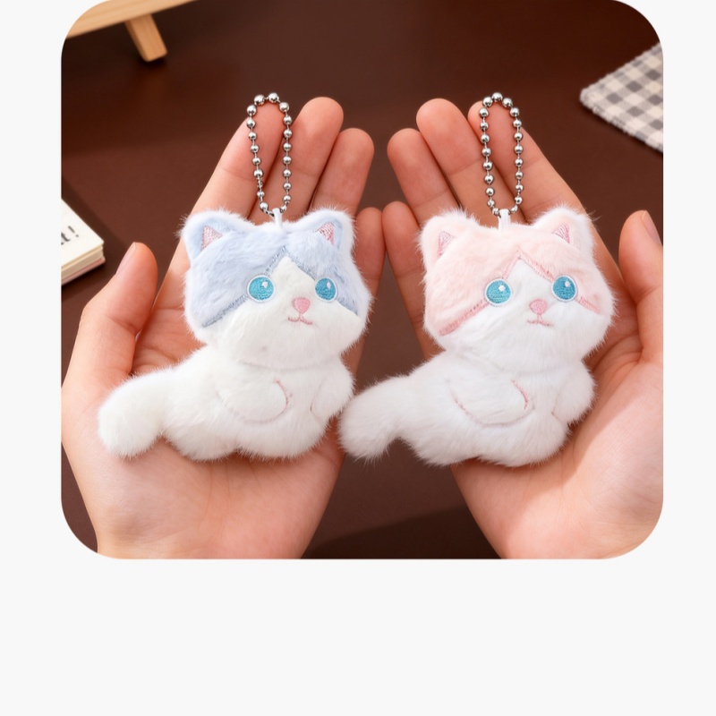  Cute Calico Cat Plush Keychai – Carabiner Keychain Bewertung und Preis