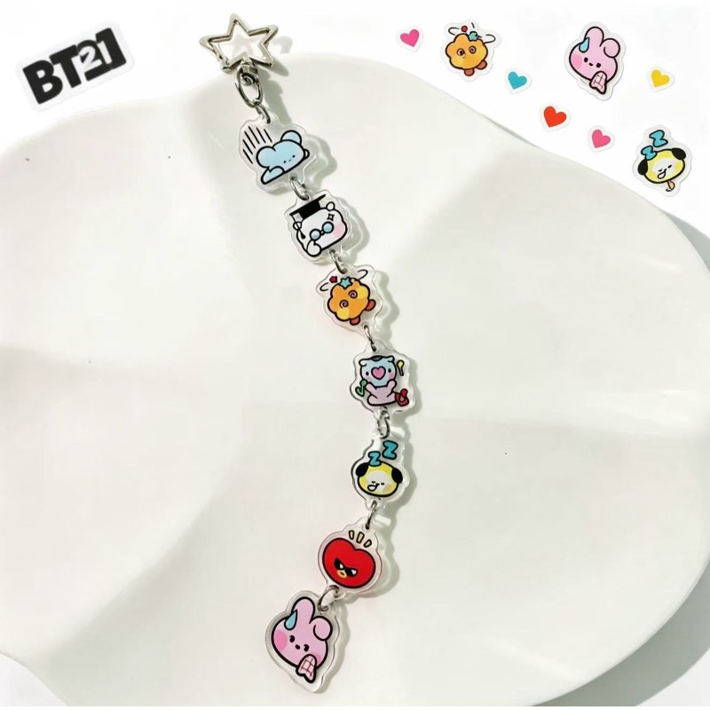 BT21 Cooky RJ Mang Chimmy Tata – Carabiner Keychain Bewertung und Preis