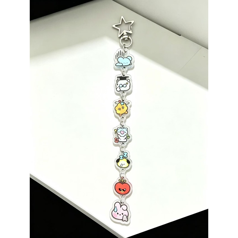 BT21 Cooky RJ Mang Chimmy Tata – Carabiner Keychain Bewertung und Preis
