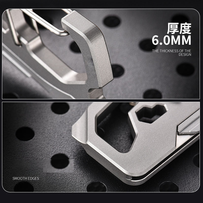 Aluminum Alloy Key Chain Detac – Multitool Credit Card Bewertung und Preis