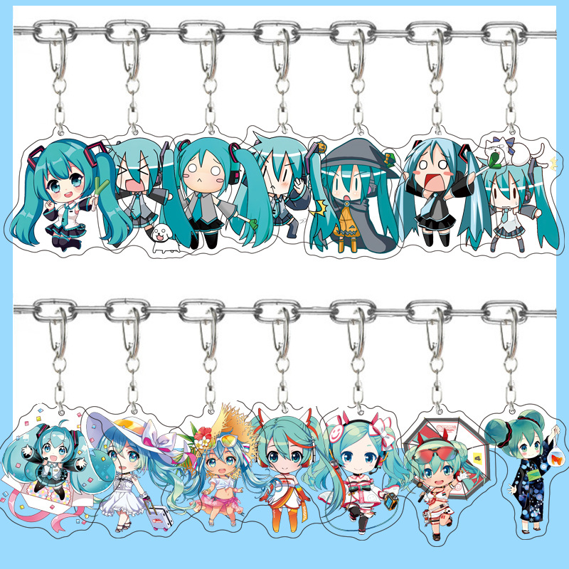 Hatsune Miku Anime Acrylic Cut – Carabiner Keychain Bewertung und Preis