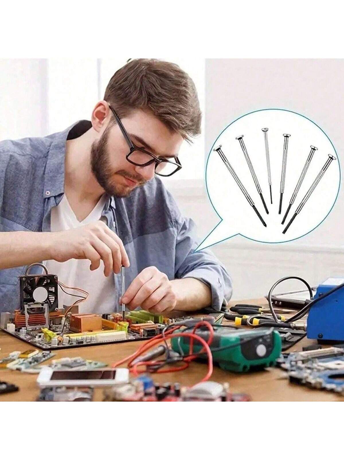 6pcs screwdriver set, eyewear  – Micro Screwdriver Kit Bewertung und Preis