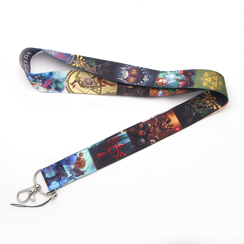 Cartoon Game Lanyards for Key  – Carabiner Keychain Bewertung und Preis